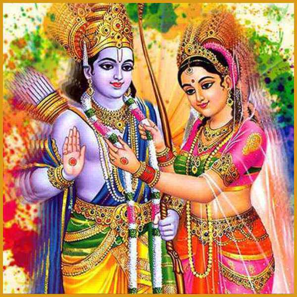 Sri Rama and Mata Sita